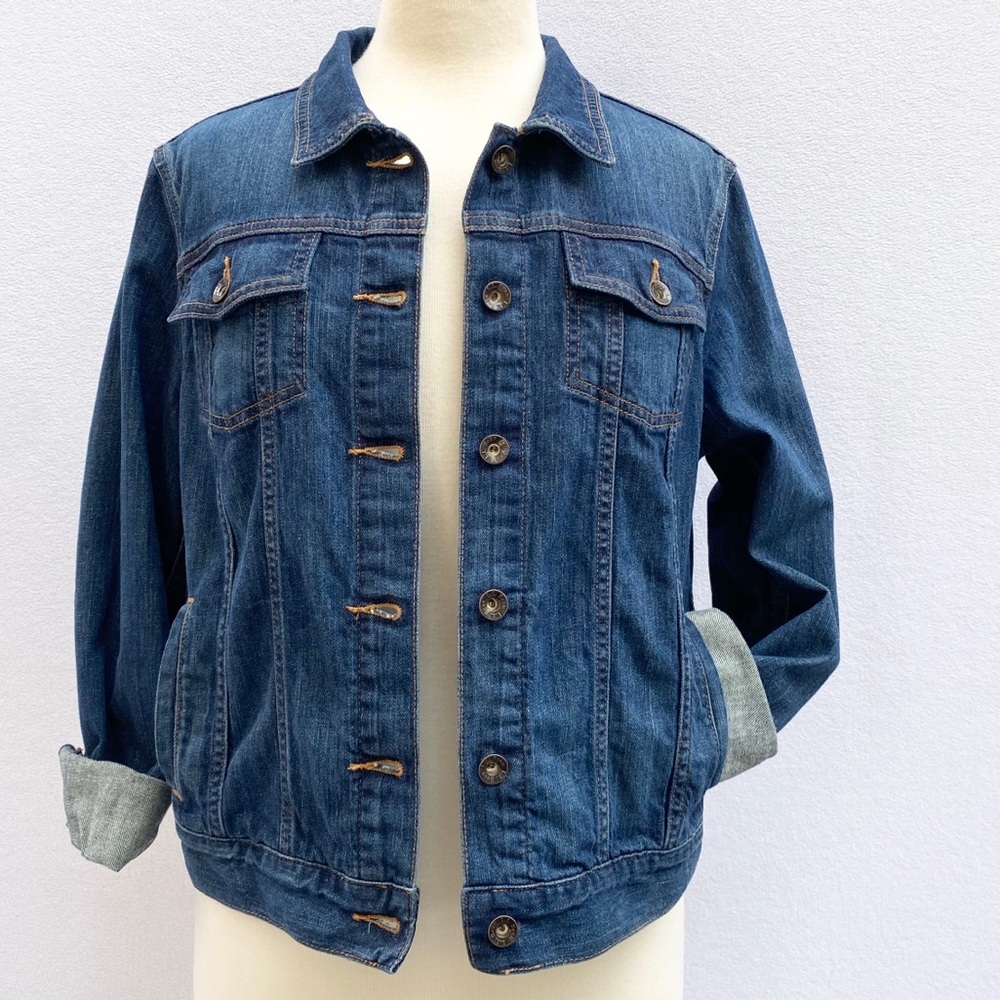 L.L. Bean Denim Jacket - M petite